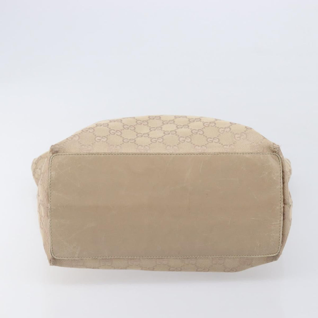 GUCCI GG Canvas Shoulder Bag 2 Set Beige Auth 206848