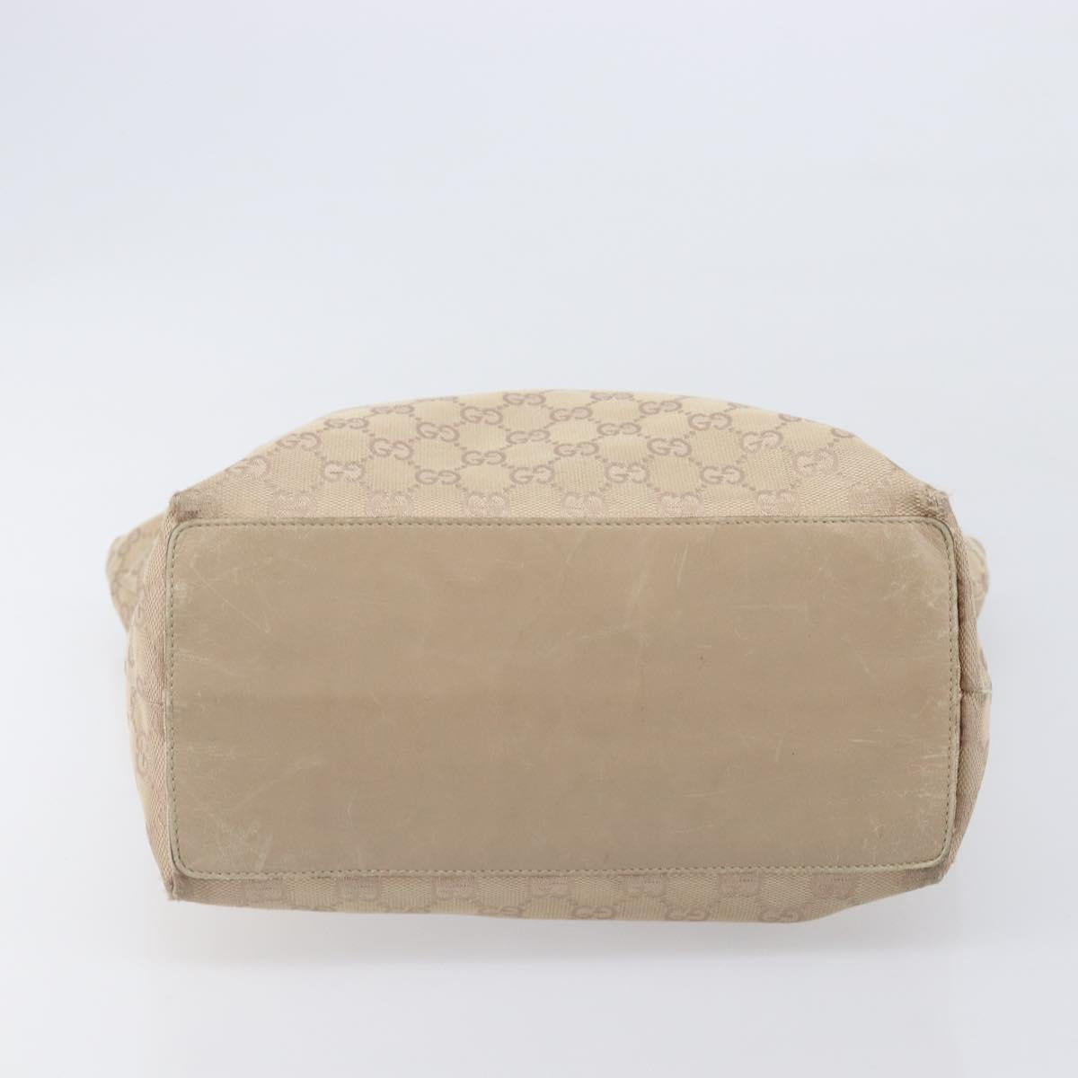 GUCCI GG Canvas Shoulder Bag 2 Set Beige Auth 206848