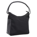 GUCCI Shoulder Bag Canvas Black Silver 001 3766 Auth 207730A