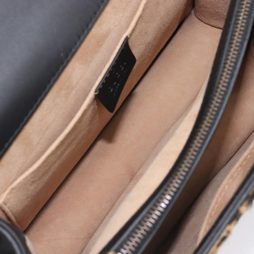 GUCCI Dionysos Bamboo Web Sherry Line Bag Harako leather 448075 Auth 208293M