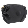 GUCCI Micro GG Shoulder Bag PVC Black Gold Tone 007 115 0086 Auth 208622