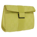 GUCCI GG Canvas Pouch Green 039 0991 Auth 209005A