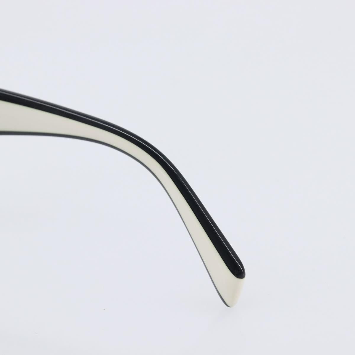 PRADA Sunglasses Plastic Black Gold Auth 209848