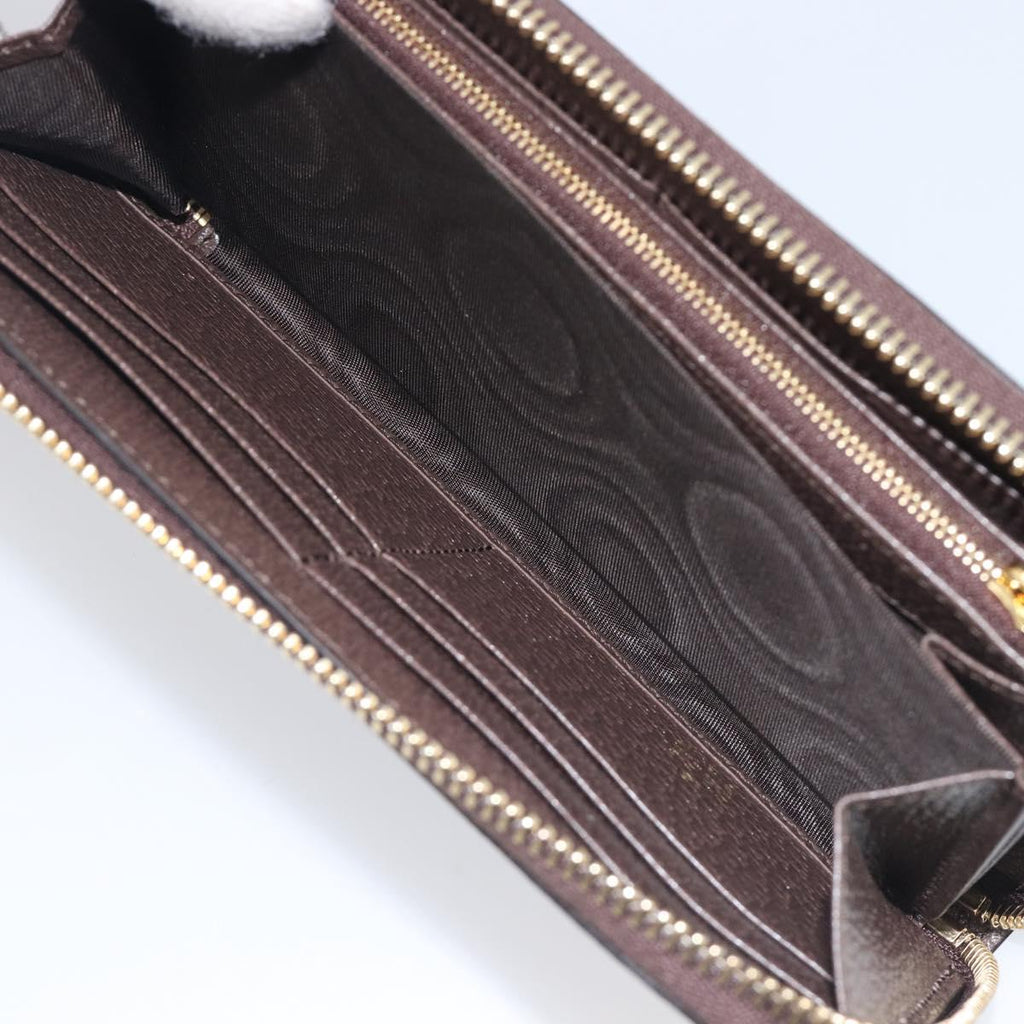 GUCCI GG Supreme BNF Collaboration Wallet PVC Beige Gold 701060 Auth 210620M