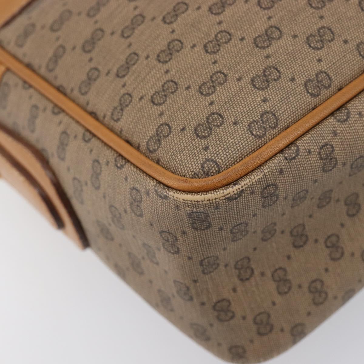 GUCCI Micro GG Supreme Web Sherry Line Bag PVC Beige 001 261 0942 Auth 211904