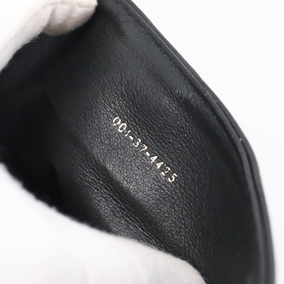 GUCCI Micro GG Supreme Web Sherry Line Bag Leather Black 001 41 4425 Auth 213166