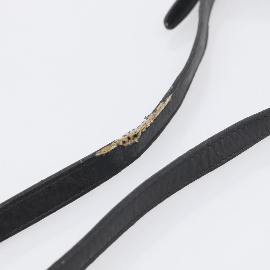 GUCCI Micro GG Supreme Web Sherry Line Bag Leather Black 001 41 4425 Auth 213166