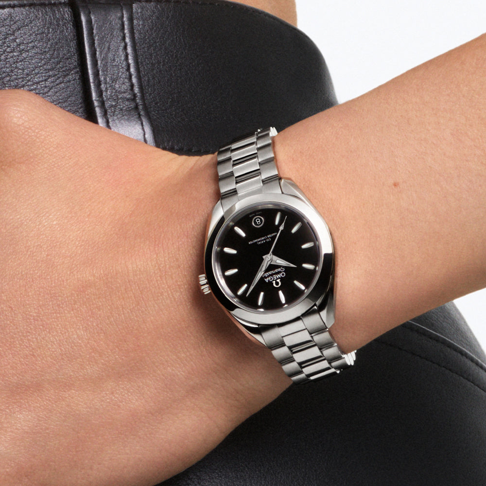 Seamaster Aqua Terra 150M 30mm - Black on Bracelet