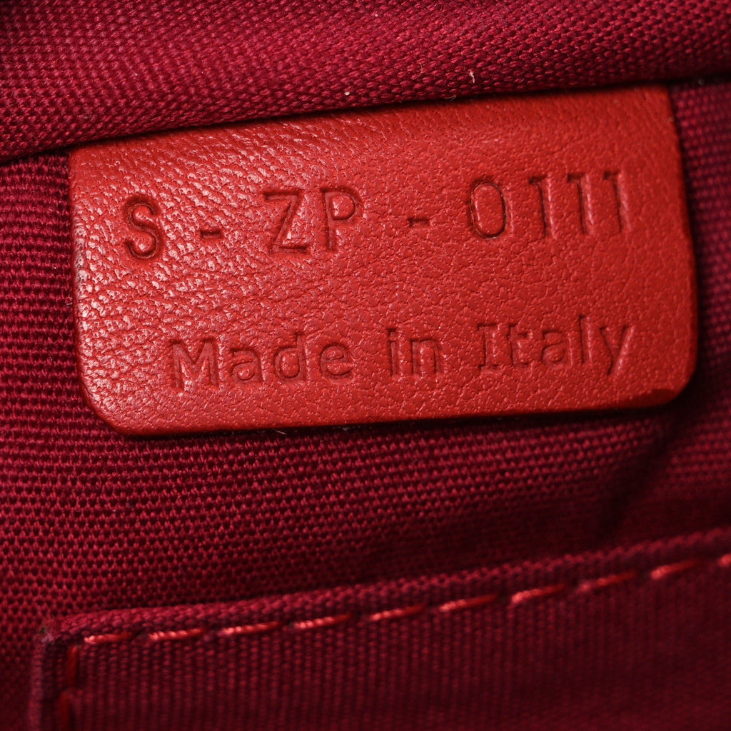 Smooth Calfskin Nano Luggage Red