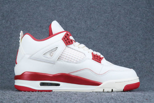 (Early Look) Air Jordan 4 Retro “Pale Ivory / Sierra Red”