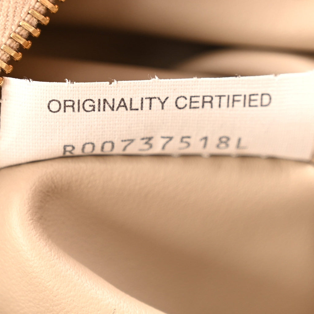 Suede Intrecciato Large Hop Mastice