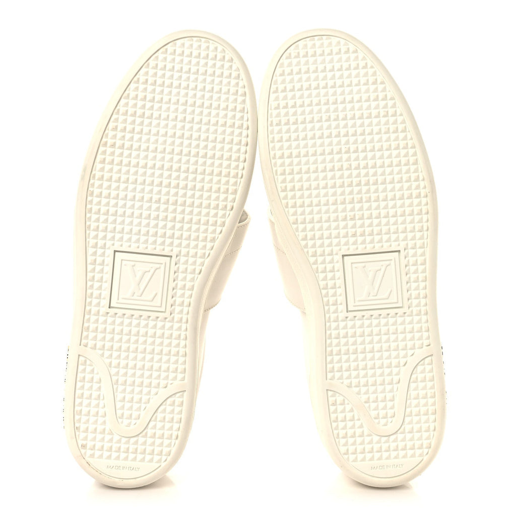 Calfskin Front Row Sneaker 36.5 White