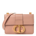 Box Calfskin Micro 30 Montaigne Flap Bag Rose Des Vents