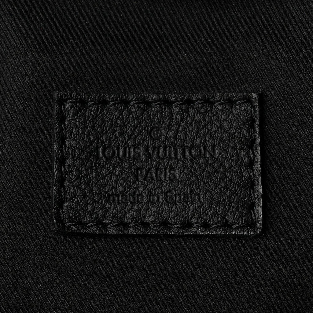 Calfskin Monogram Shadow Getaway Backpack Black