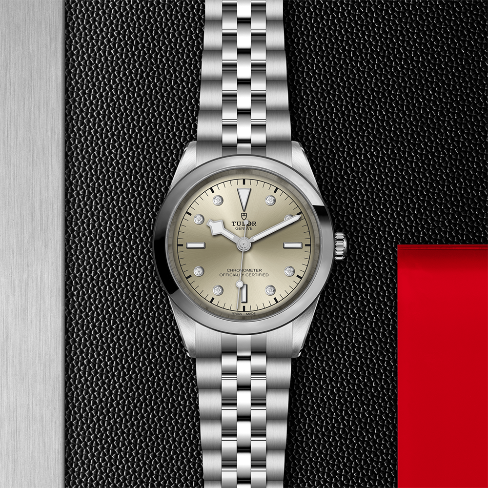 Black Bay One 41mm - Light Champagne, Diamond-Set on Bracelet