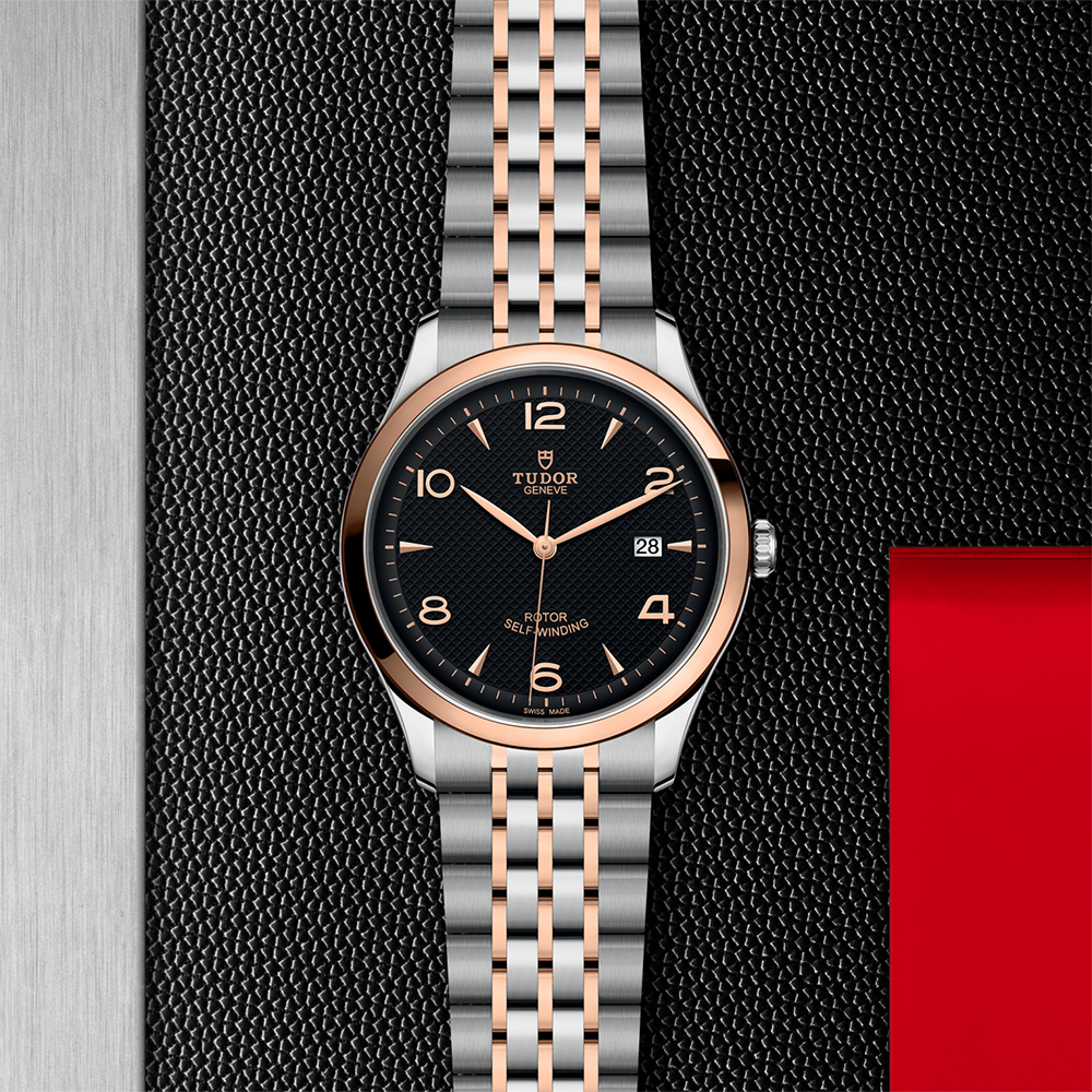1926 Rose Gold Two-Tone 41mm - Black on Bracelet