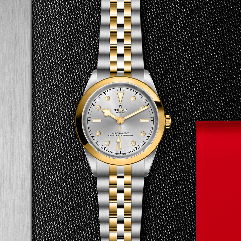 Black Bay One S&G 41mm - Silver, Diamond-Set on Bracelet