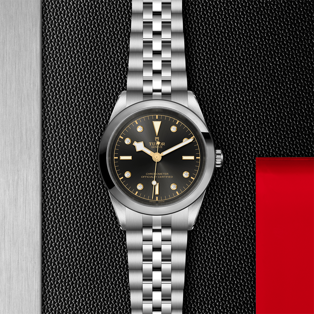Black Bay One 41mm - Anthracite, Diamond-Set on Bracelet