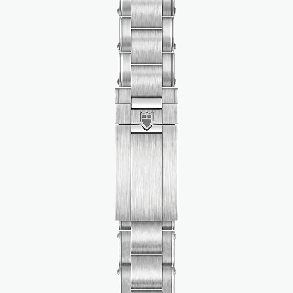 Black Bay 58 GMT 39mm - Black, Burgundy Bezel on 3-Link Bracelet