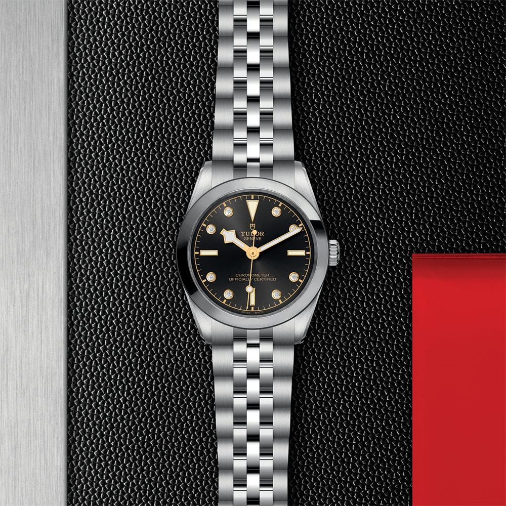 Black Bay One 31mm - Anthracite, Diamond Set on Bracelet