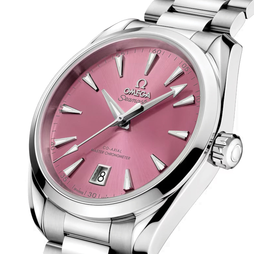 Seamaster Aqua Terra Shades 38mm - Shell Pink on Bracelet