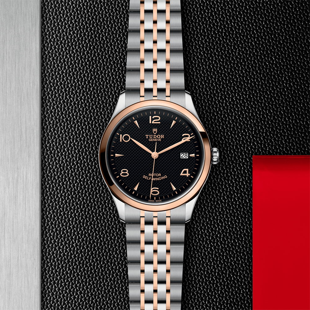 1926 Rose Gold Two-Tone 39mm - Black on Bracelet