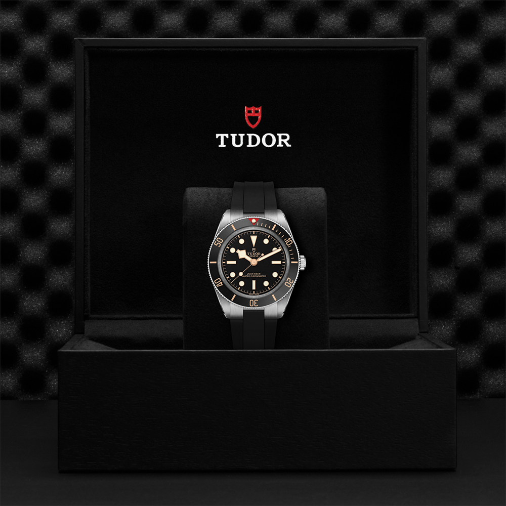 Black Bay 58 39mm - Black on Rubber Strap