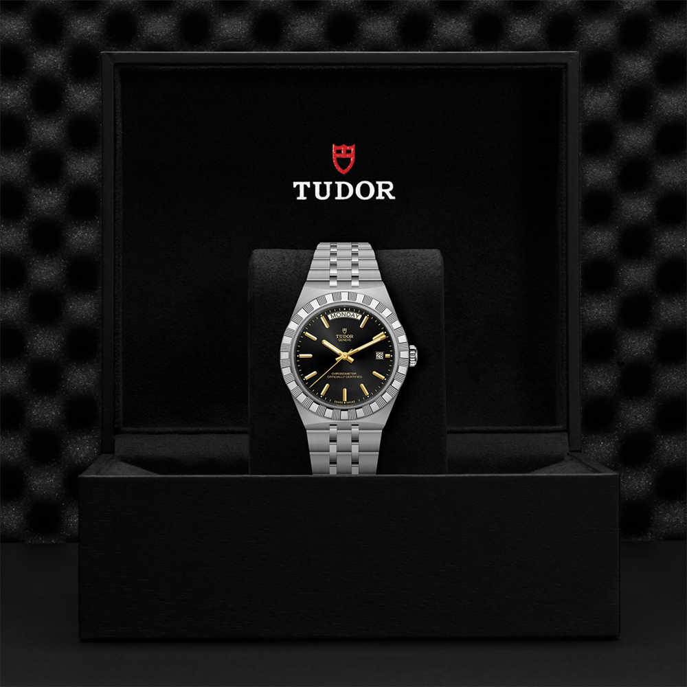 TUDOR Royal Day/Date 40mm - Black on Bracelet