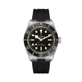 Black Bay 58 39mm - Black on Rubber Strap