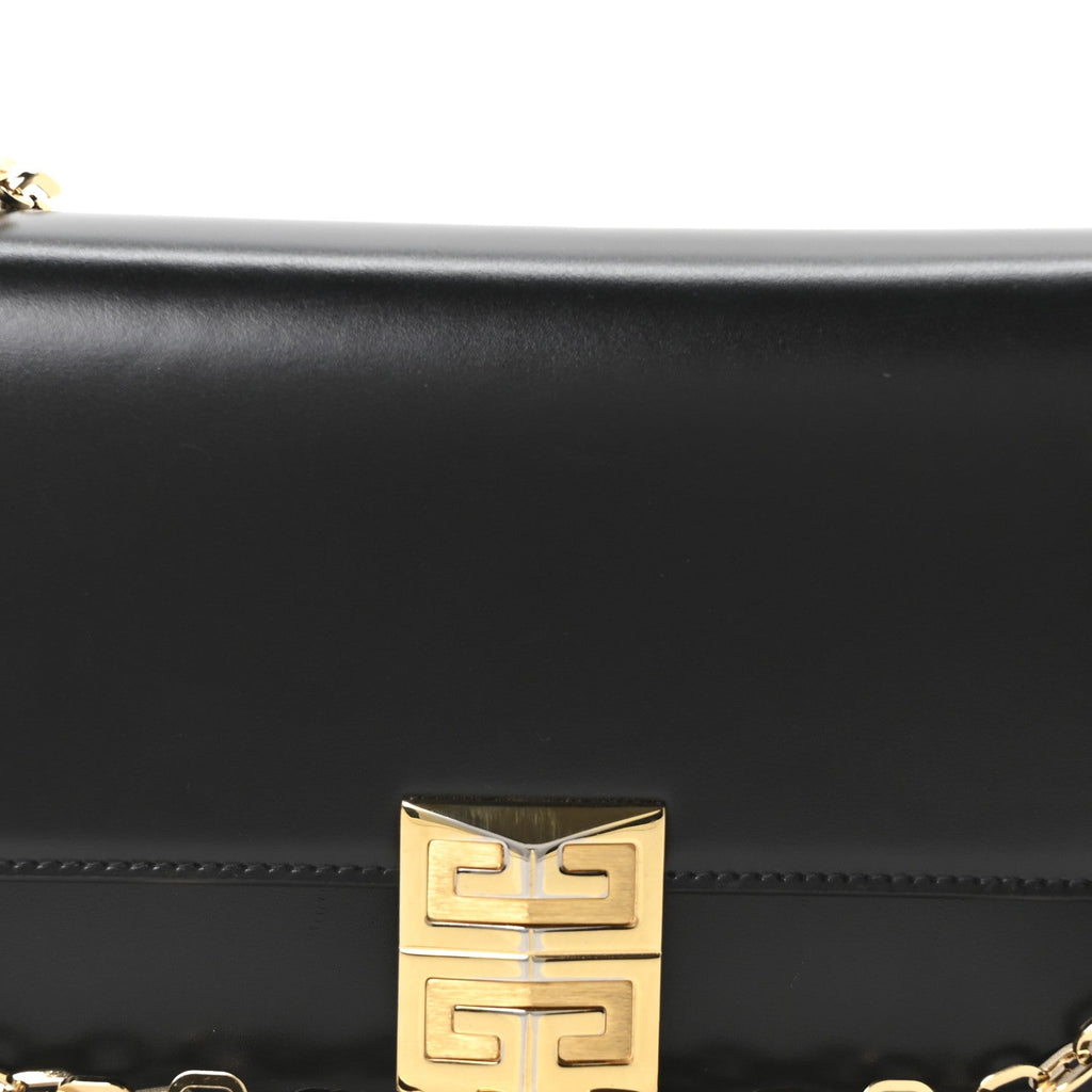 Calfskin Small 4G Chain Shoulder Bag Black