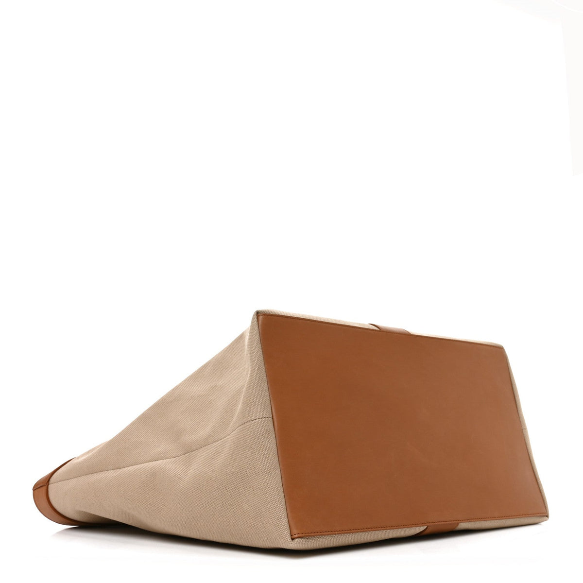 Canvas Calfskin Y Tote Desert Dust Brick