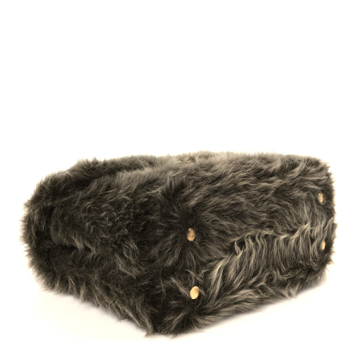 Shearling Suede Calfskin Teen Nino Golden Khaki