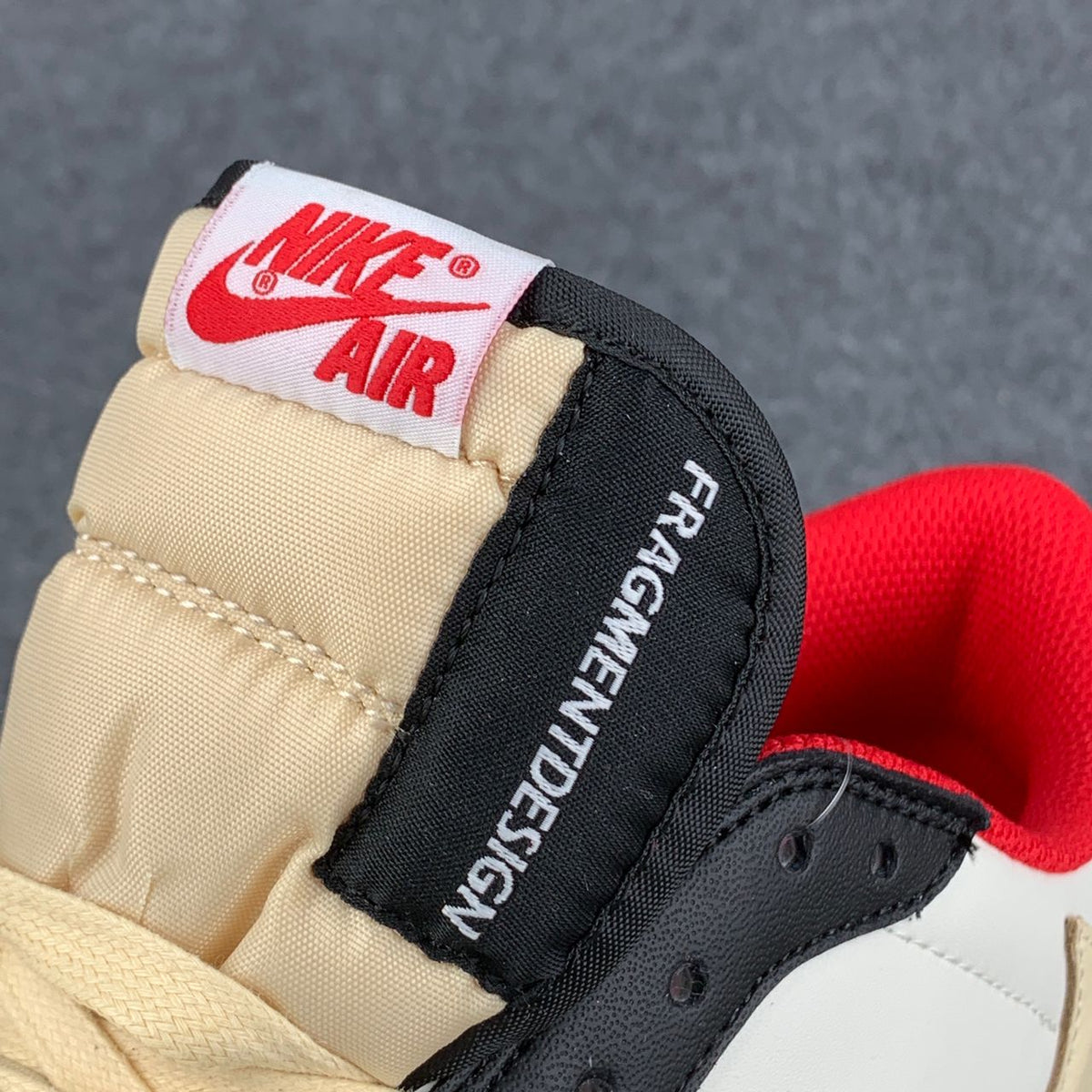 (CUSTOM) Air JORDAN 1 LOW 'BLACK RED'
