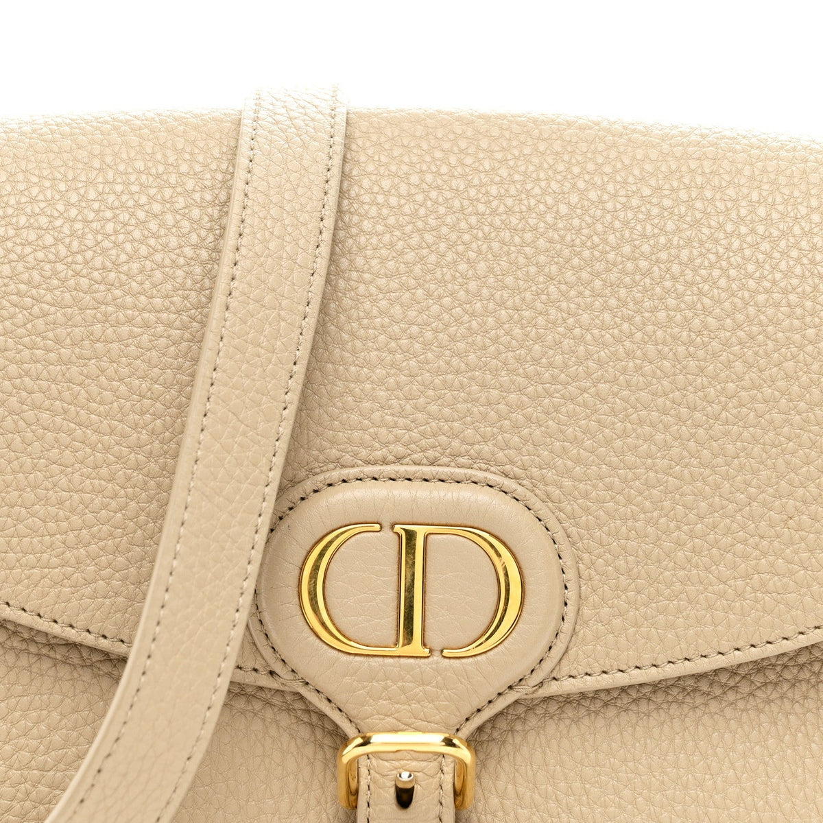 Grained Calfskin Medium Bobby Flap Corda