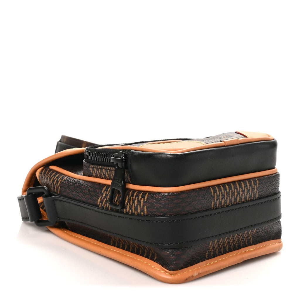 X NIGO Giant Damier Ebene Monogram Nano Amazone Messenger