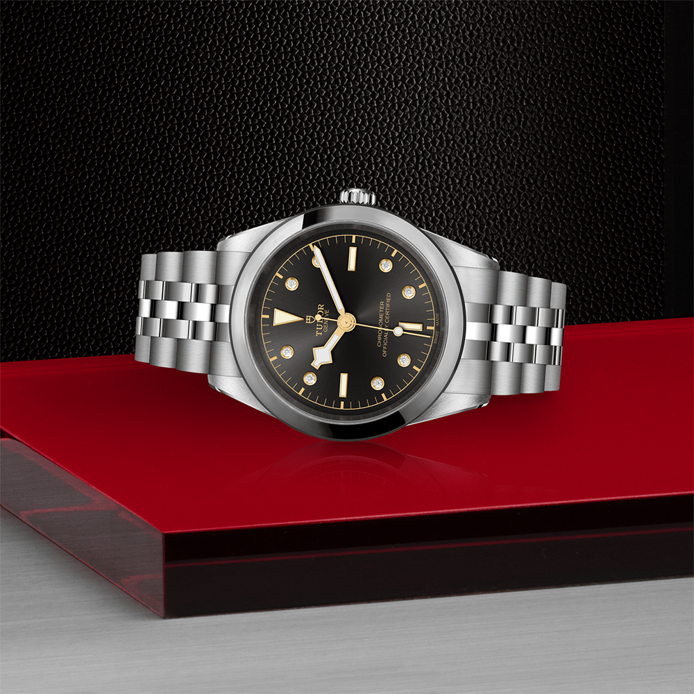 Black Bay One 41mm - Anthracite, Diamond-Set on Bracelet