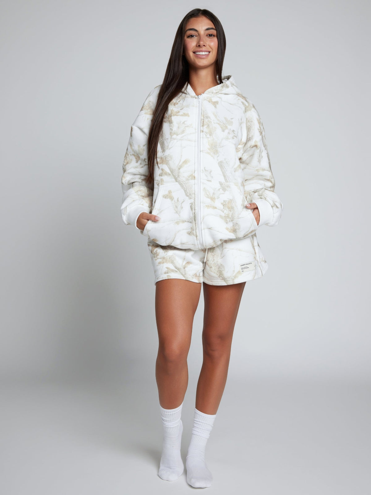 Camo Zip Hoodie – Mega