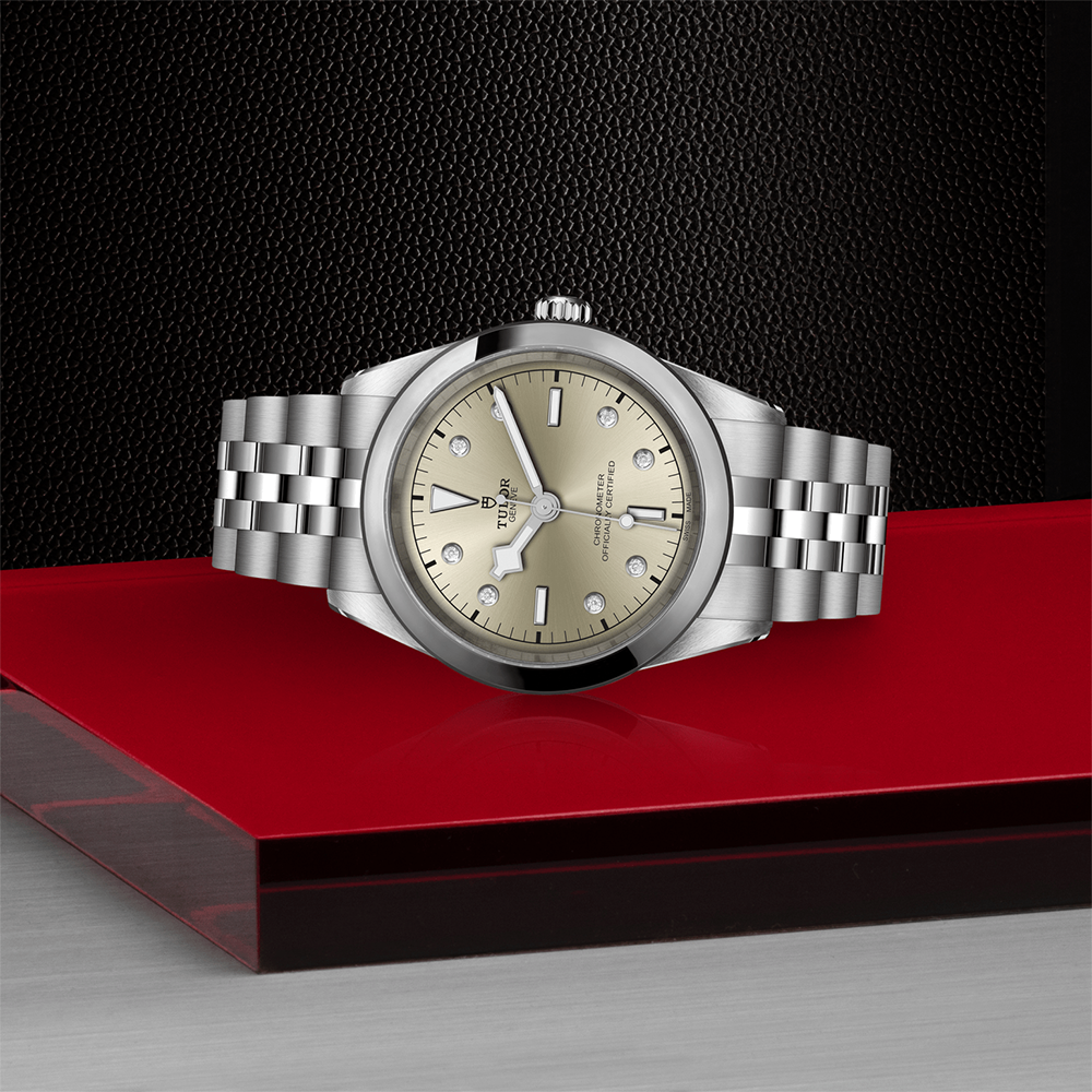 Black Bay One 41mm - Light Champagne, Diamond-Set on Bracelet