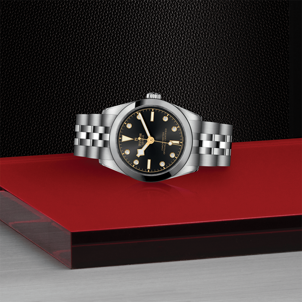 Black Bay One 31mm - Anthracite, Diamond Set on Bracelet