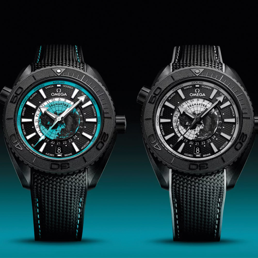 Seamaster Planet Ocean 600M Black Ceramic 45.5mm - Black on Rubber Strap