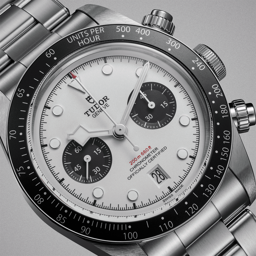 Black Bay Chrono 41mm - Opaline on 5-Link Bracelet