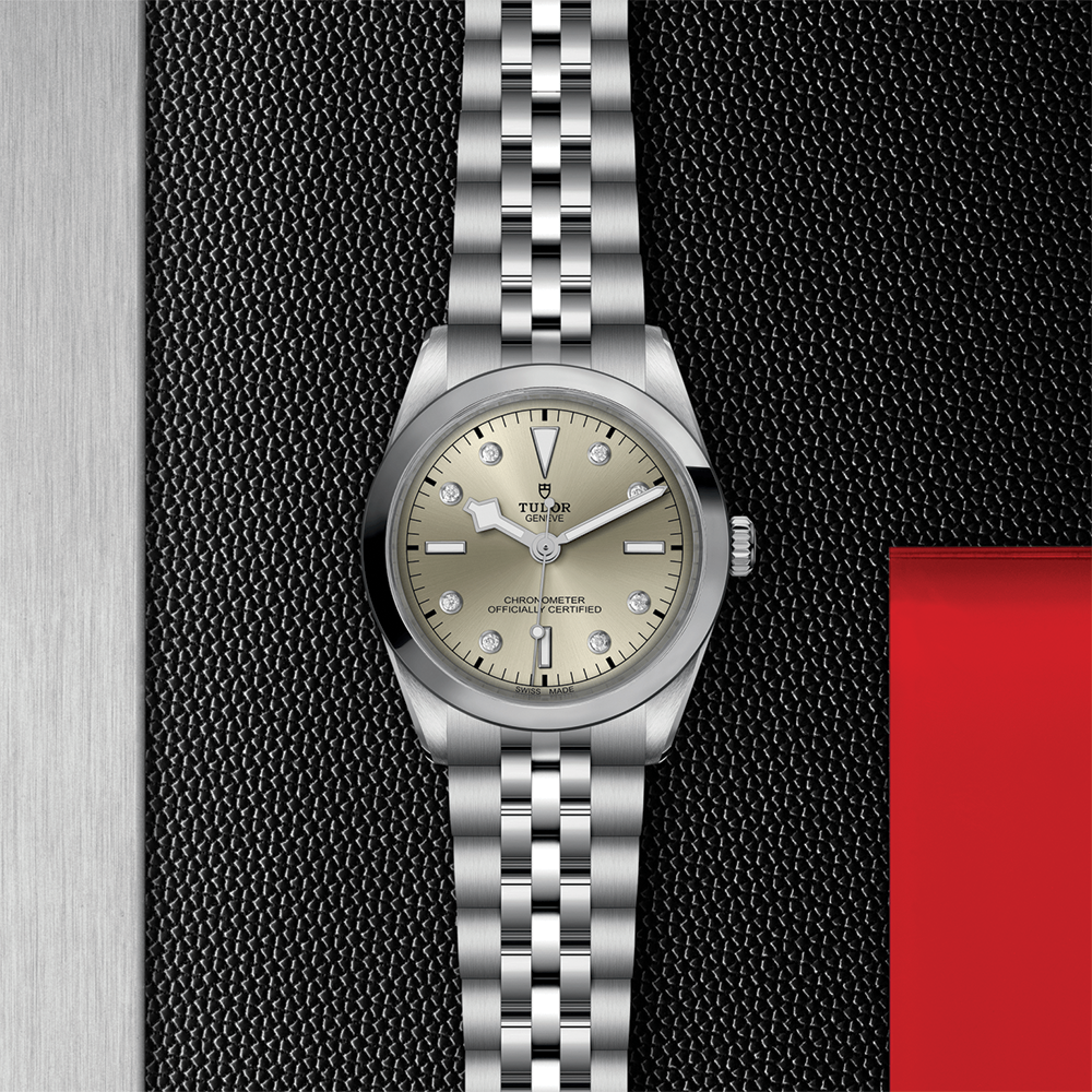 Black Bay One 36mm - Light champagne, Diamond-Set on Bracelet