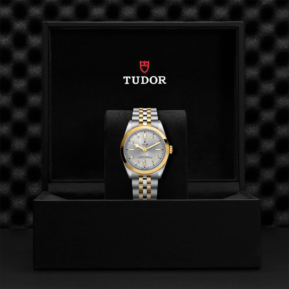 Black Bay One S&G 36mm - Silver, Diamond-Set on Bracelet