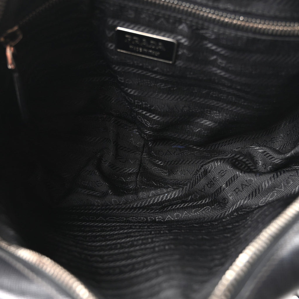Saffiano Vitello Bauletto Black