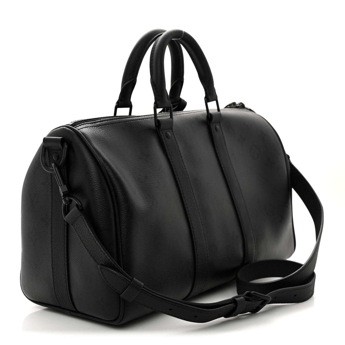 Monogram Midnight Keepall Bandouliere 35 Black