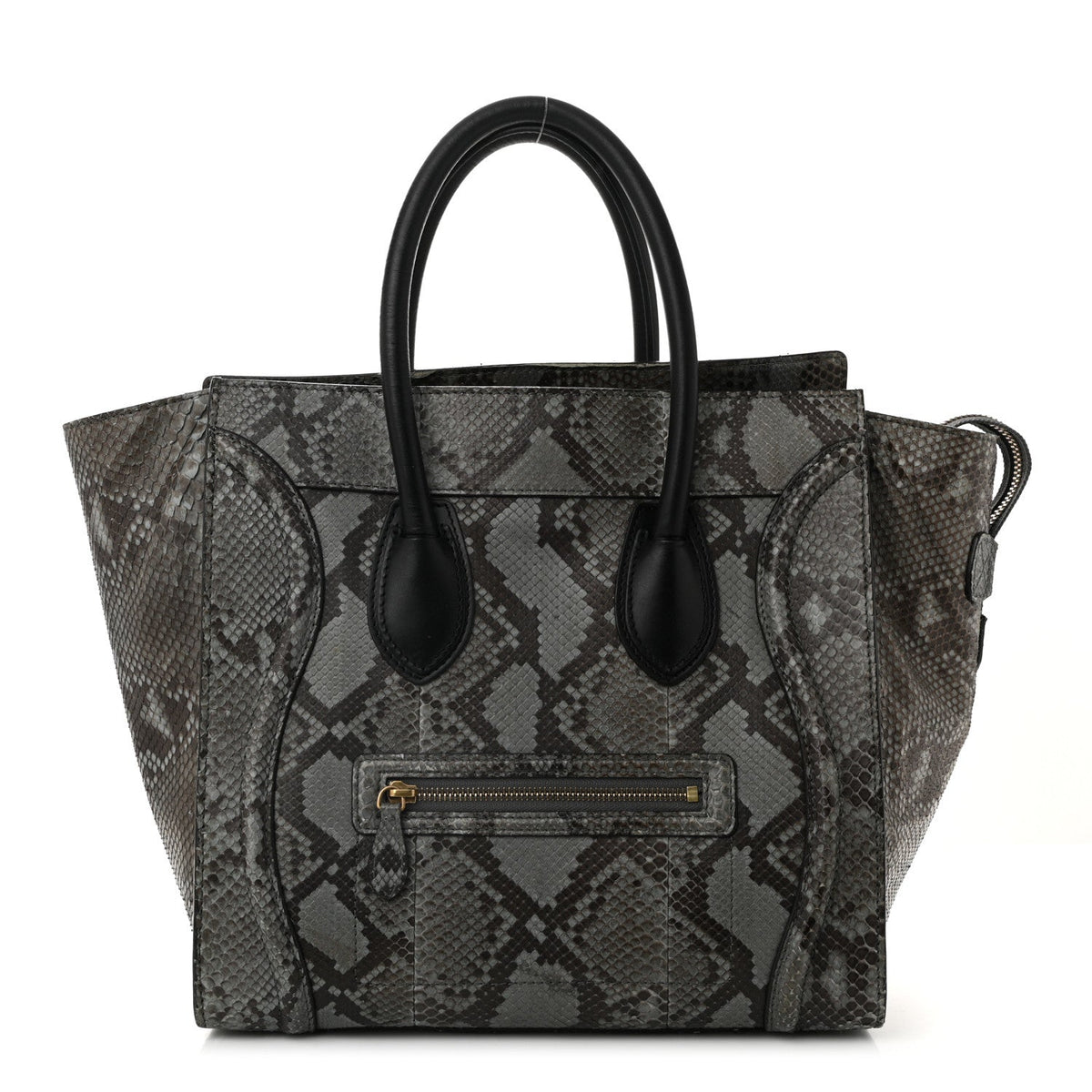 Snakeskin Mini Luggage Multicolor