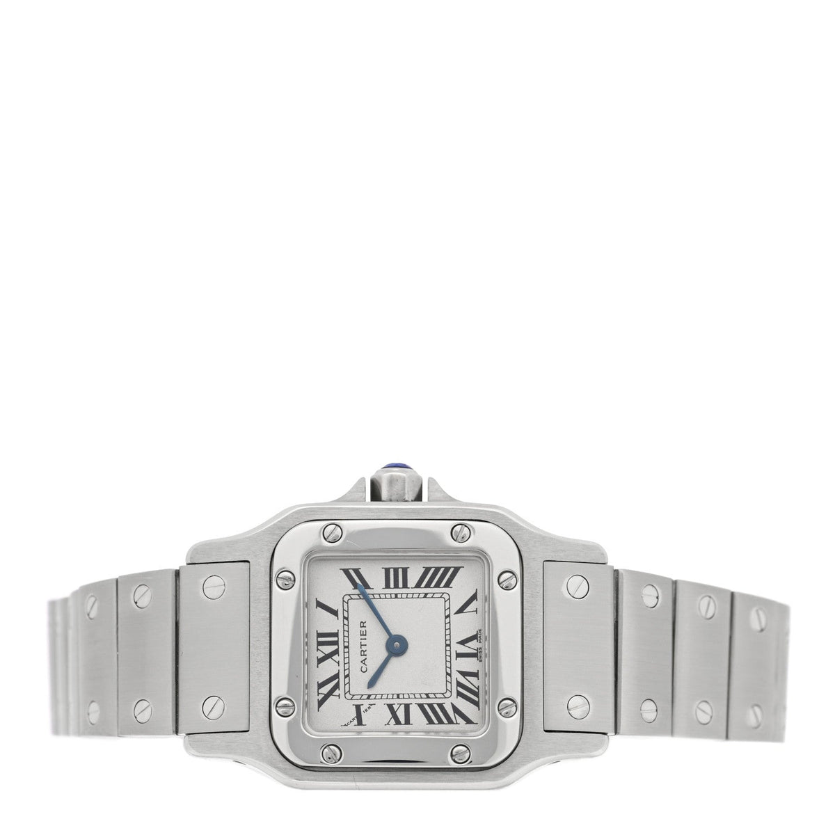 Stainless Steel 24mm Santos de Cartier Galbee Quartz Watch