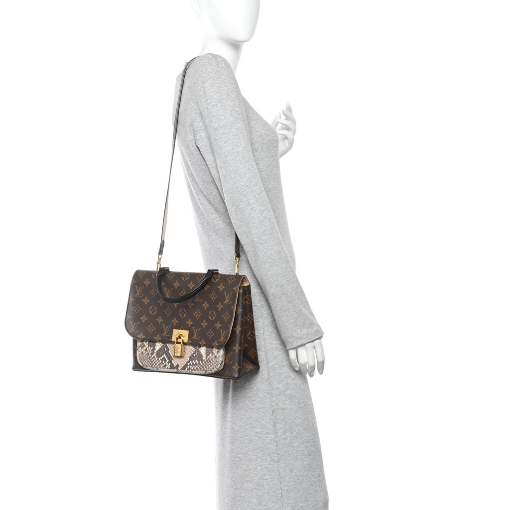 Monogram Snakeskin Marignan