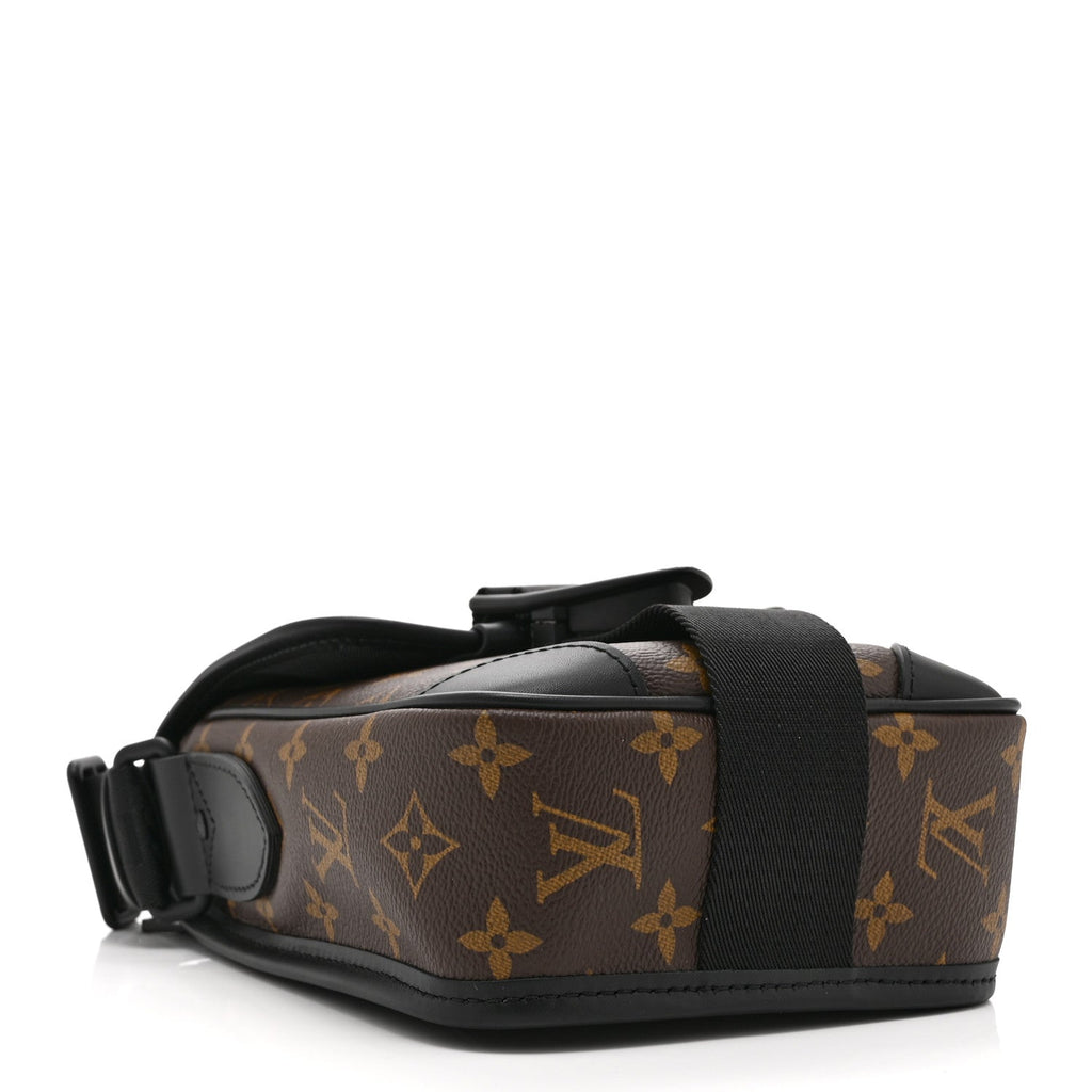 Monogram Macassar Archy Messenger PM