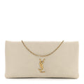 Padded Lambskin Mini Calypso Wallet On Chain WOC Crema Soft